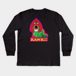 Rawr!!! Kids Long Sleeve T-Shirt